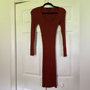 Forever 21 bodycon knit dress